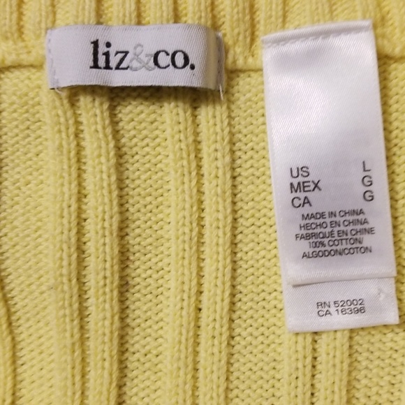 LIZ & Co  sweater L - Picture 3 of 3